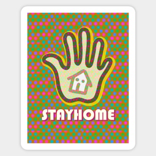 stay home Sticker